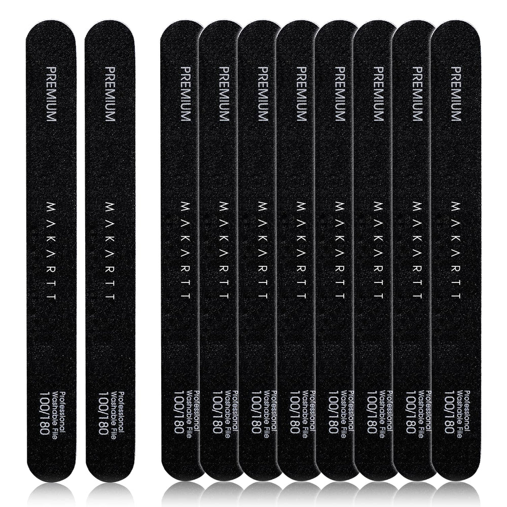 Makartt travel-friendly nail file kit fits compact nail art cases