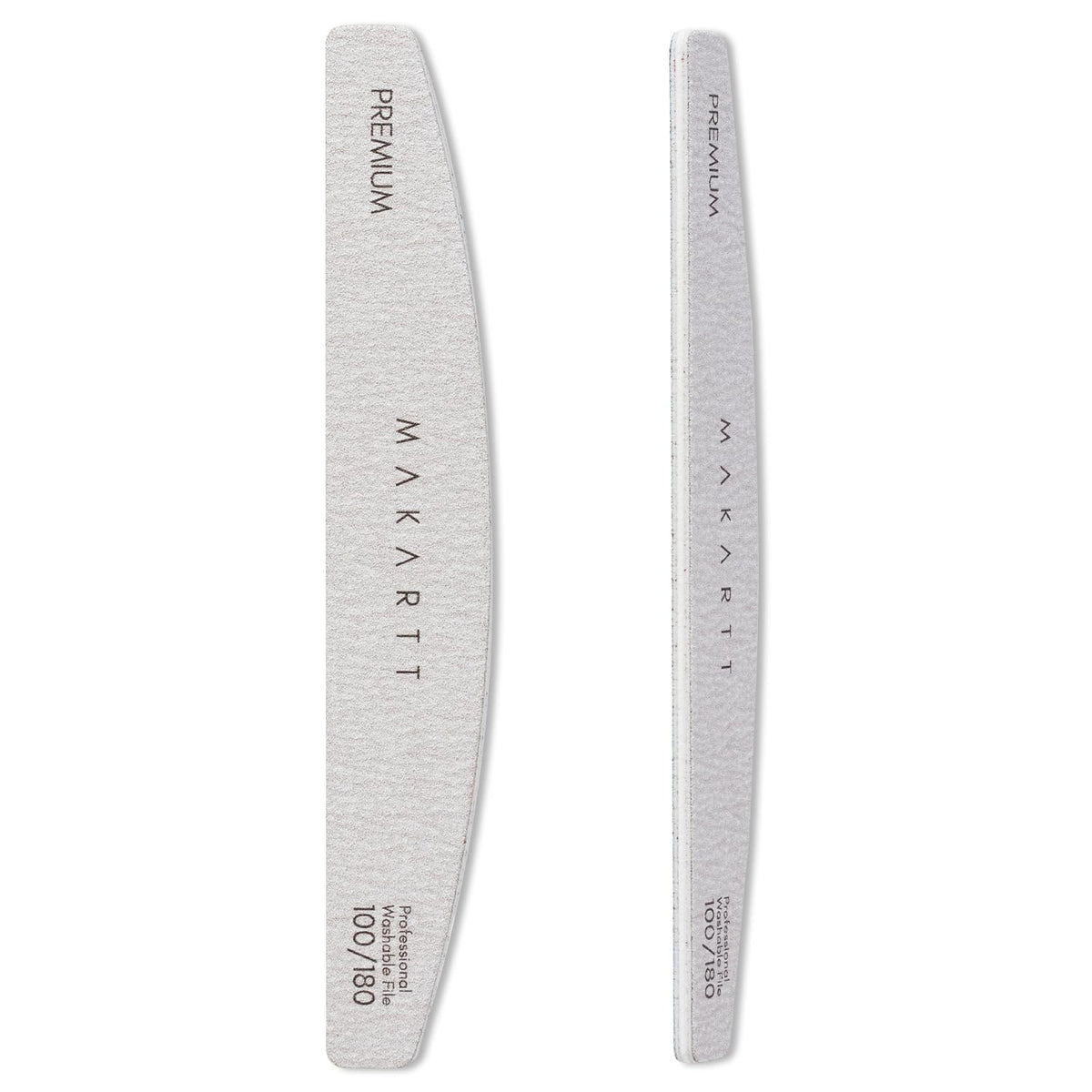 Makartt Zebra 2pcs nail file set for quick shaping and smoothing.