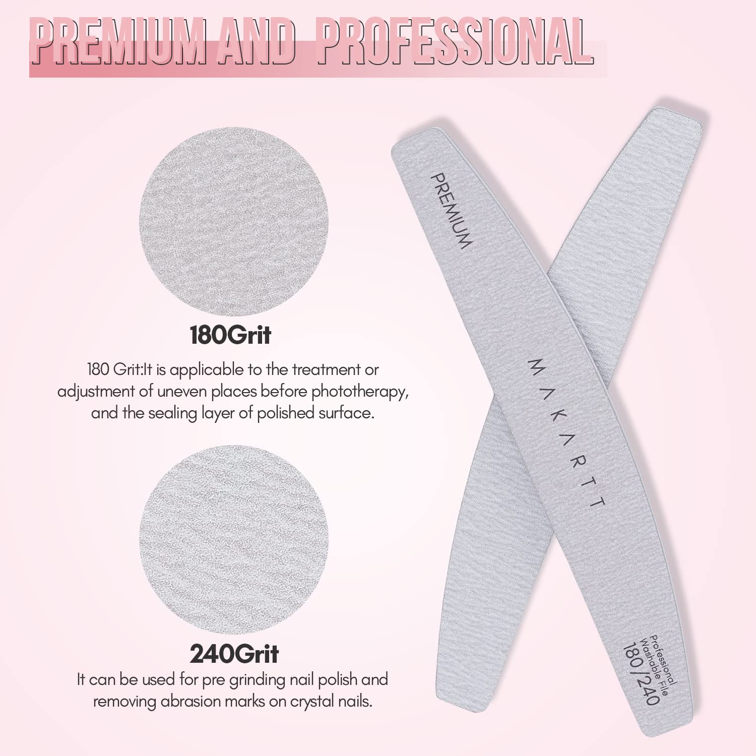 Makartt nail files offer long-lasting performance for frequent use.
