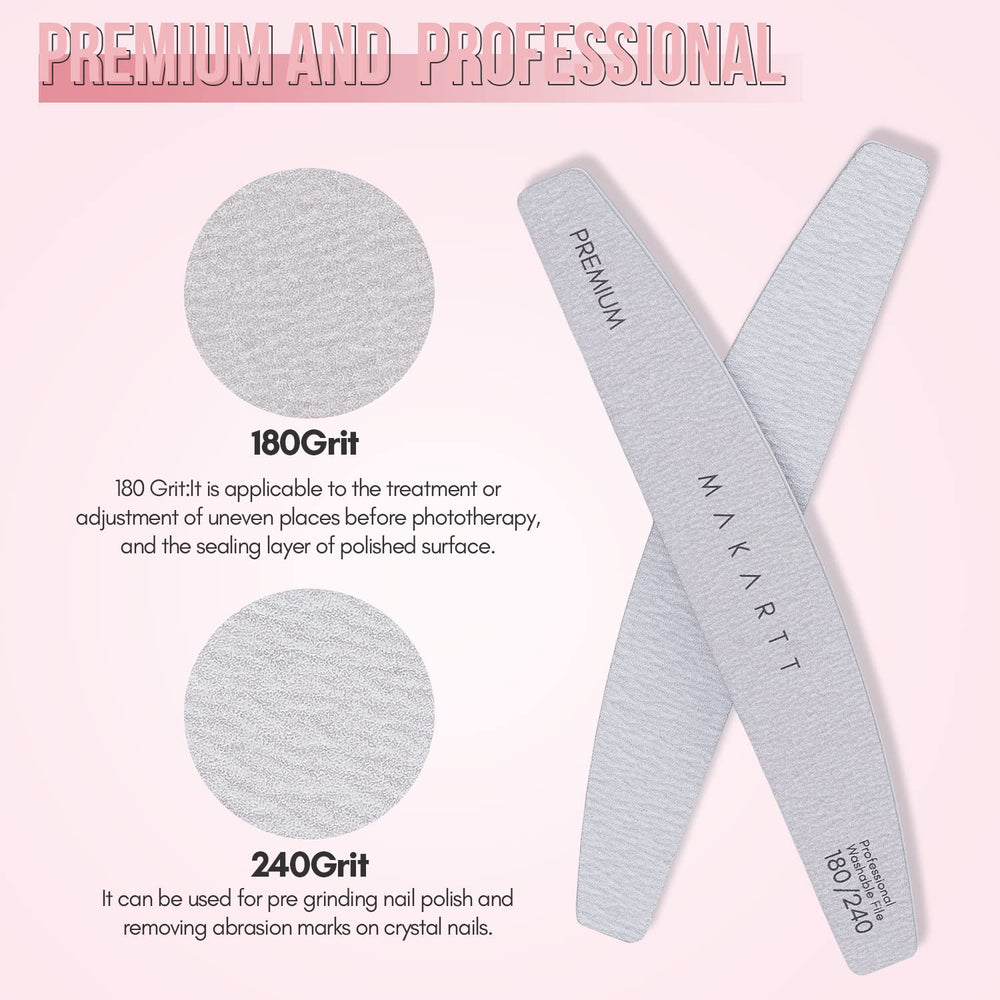 Makartt nail files offer long-lasting performance for frequent use.