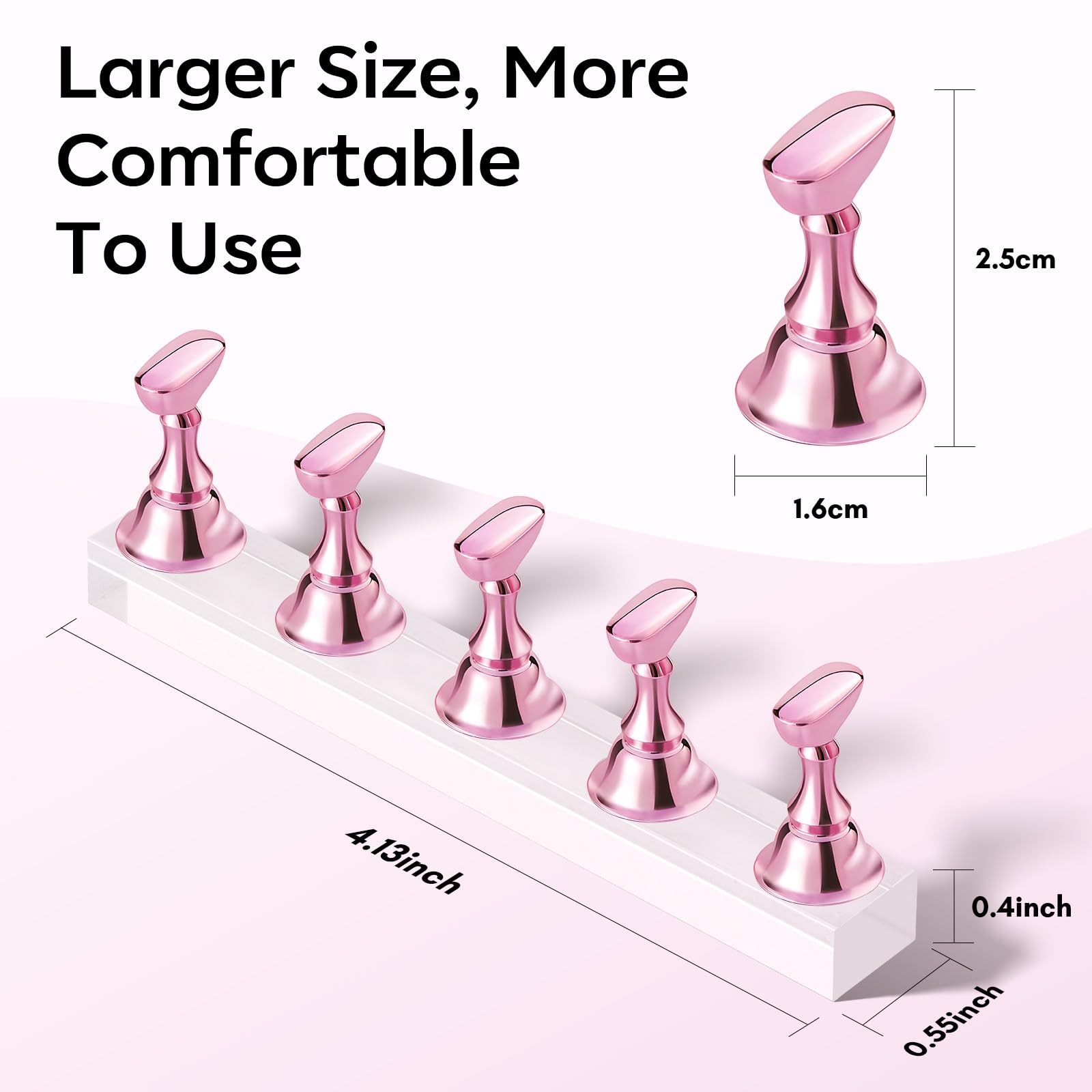 Makartt nail-holder-display-for-daily-designs offers portable show-and-tell for your art
