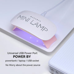 Makartt UV LED Nail Lamp dual UV-LED 365-405nm for safe curing