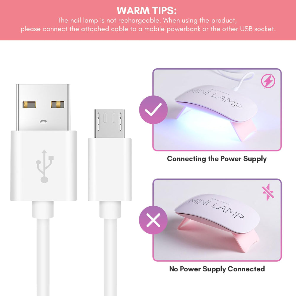 Makartt UV LED Nail Lamp fast-dry cures in 60 seconds