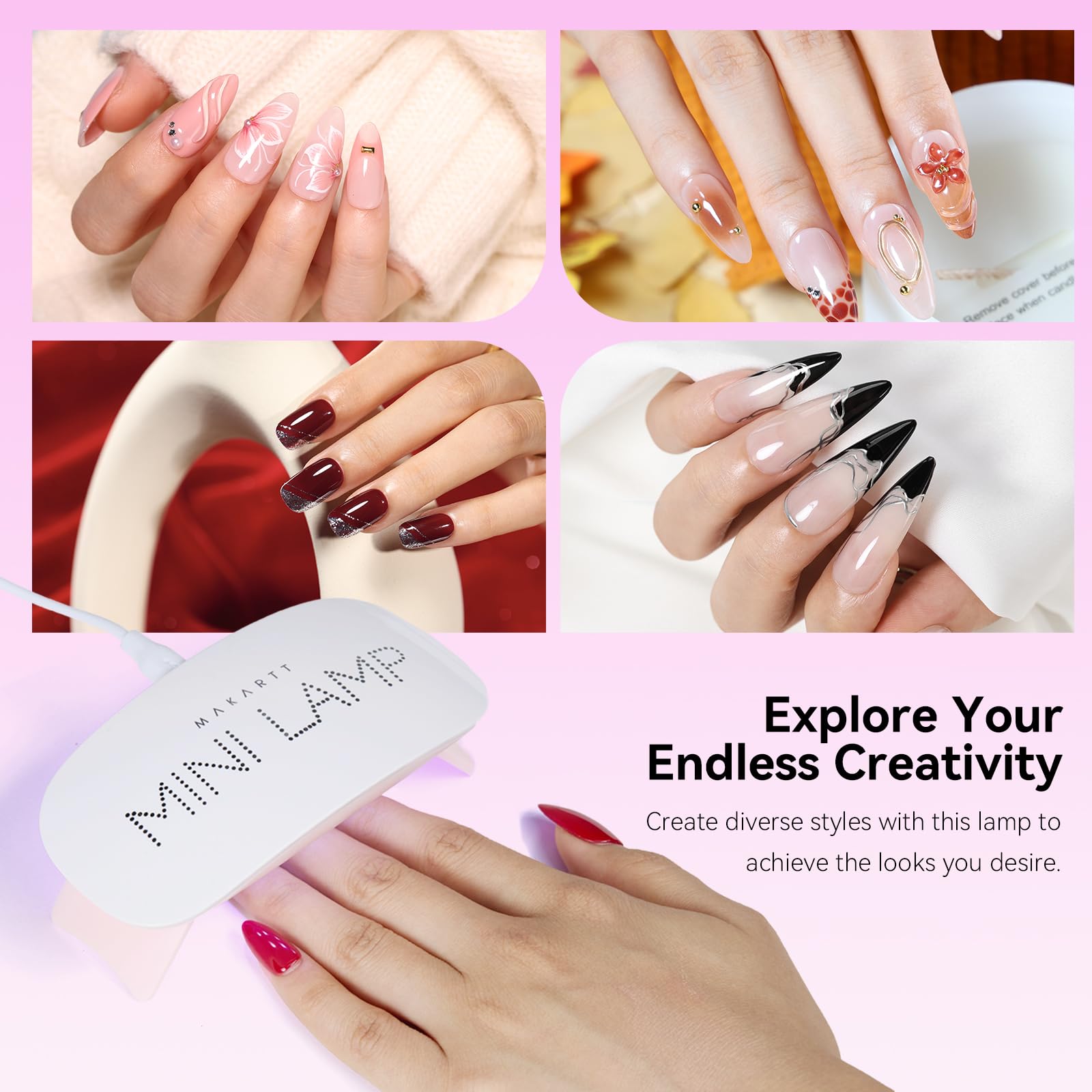 Makartt UV LED Nail Lamp gift-ready for nail art lovers