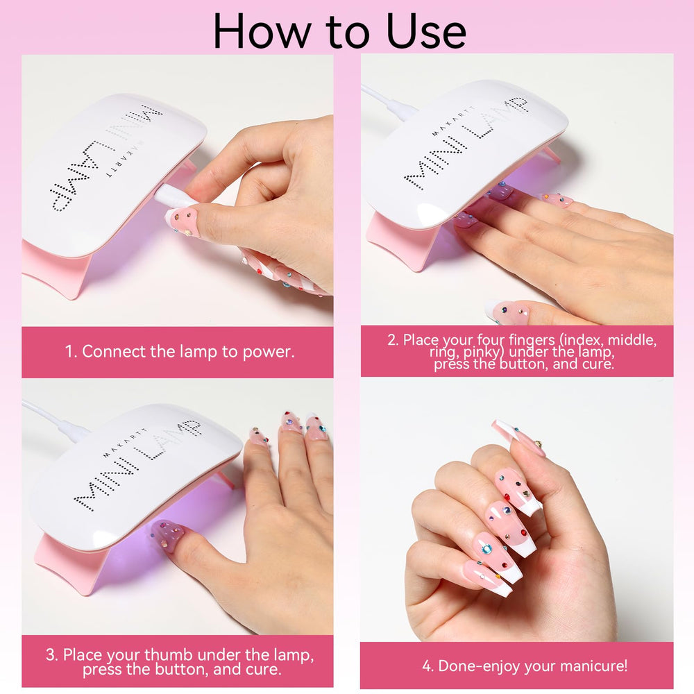Makartt UV LED Nail Lamp ideal for home salon sessions