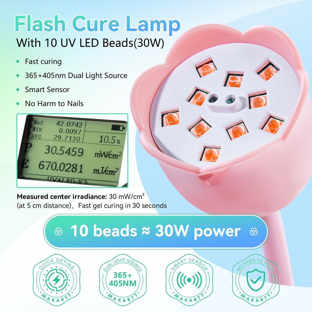 Makartt lamp LCD display and four timers for control
