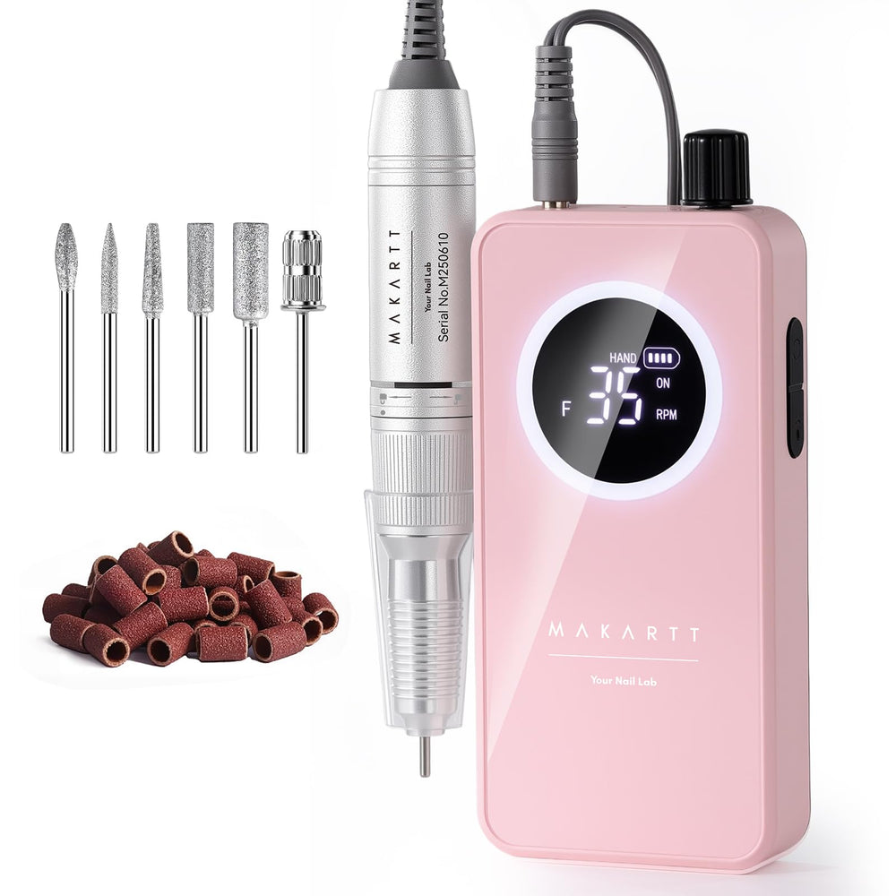 All-in-one kit for nail prep and gel removal, ready to use out of the box.