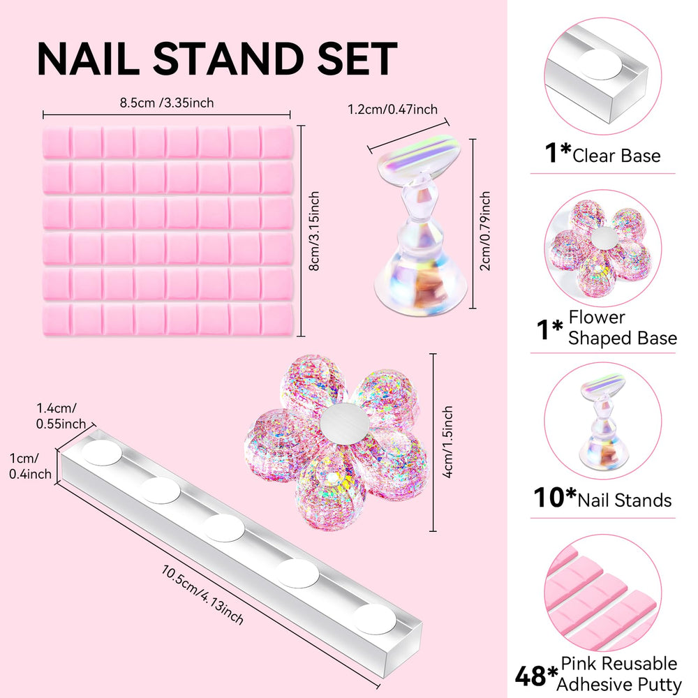 Makartt Nail Stand beginner-friendly kit for organized practice.