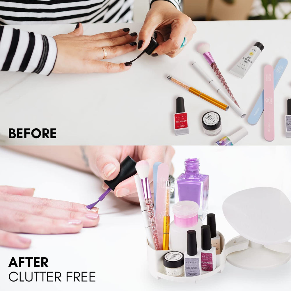 Makartt nail-stand ideal for salon and home DIY nail art sessions.