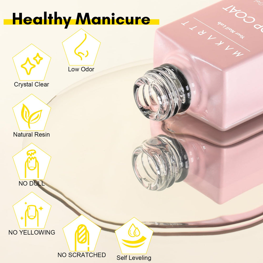 Makartt non-toxic, low-odor formula supports comfortable at-home manicures.