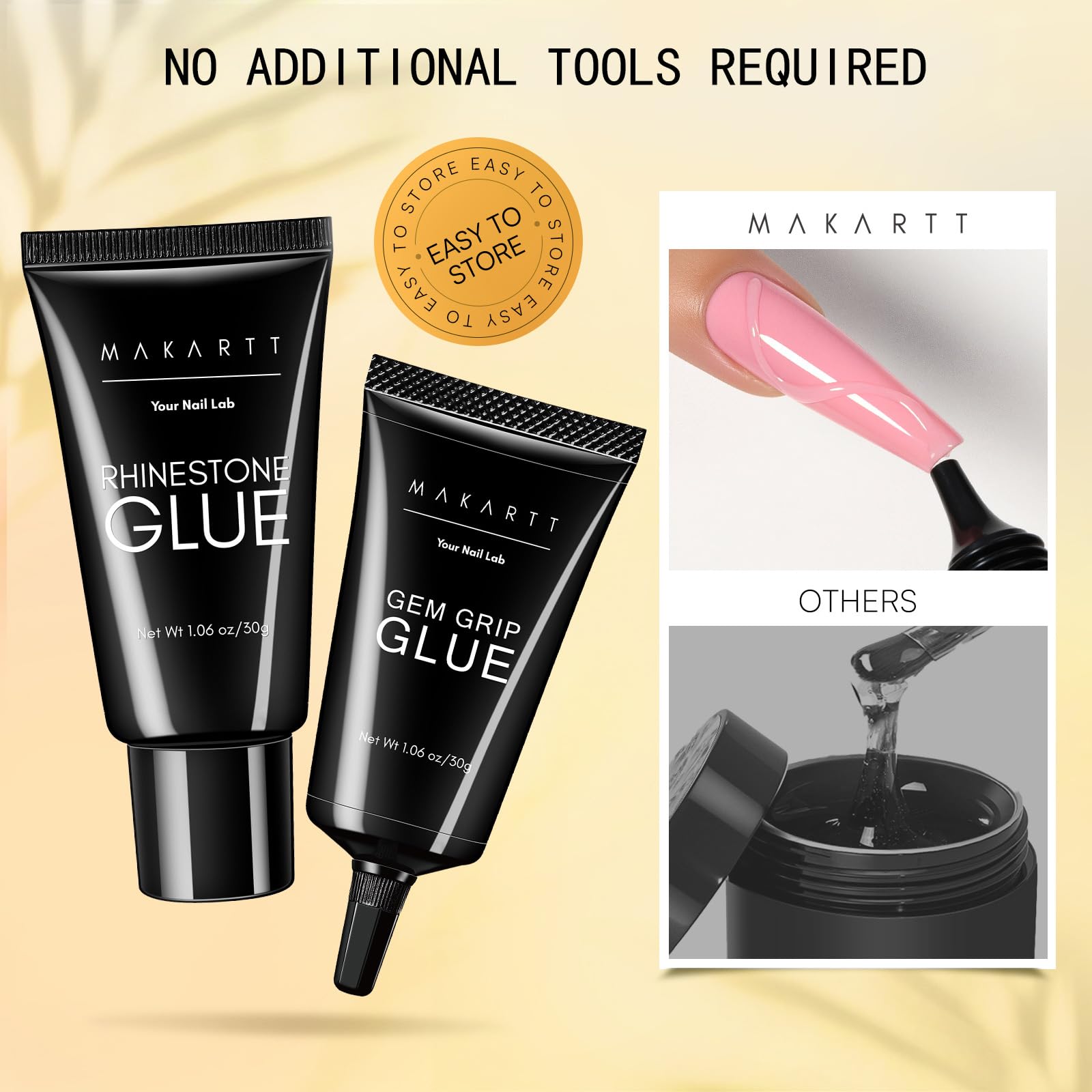 Makartt: ideal para fijar brillos, perlas y cadenas decorativas.