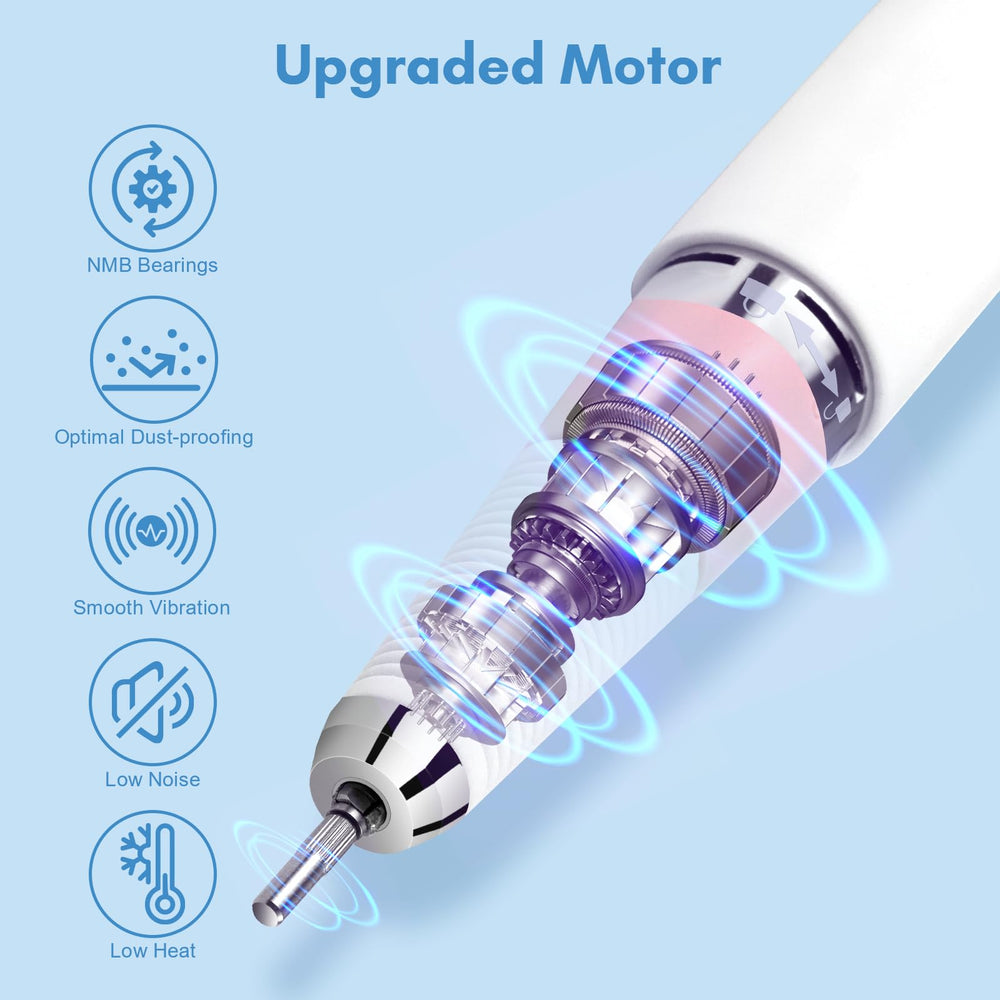 Makartt Perlarie cordless nail drill ready for portable use.