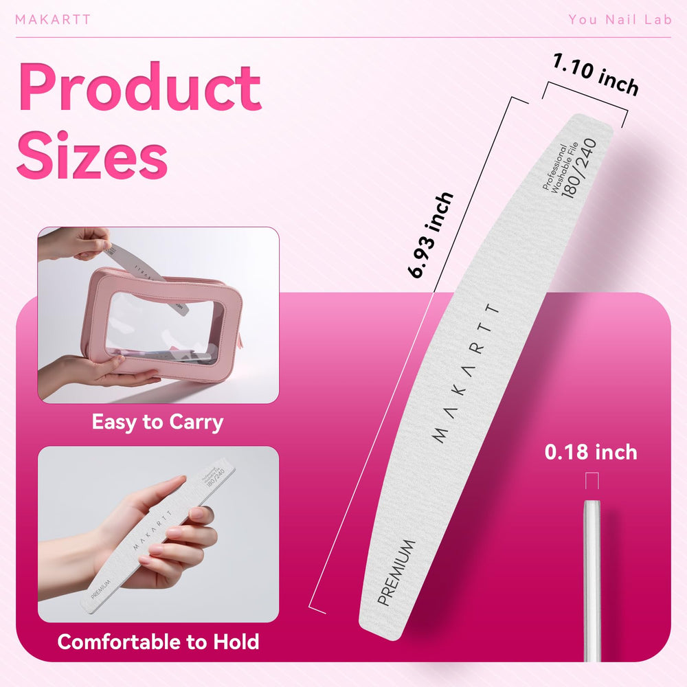 Makartt pro salon nail file ideal for professional setups and DIY kits