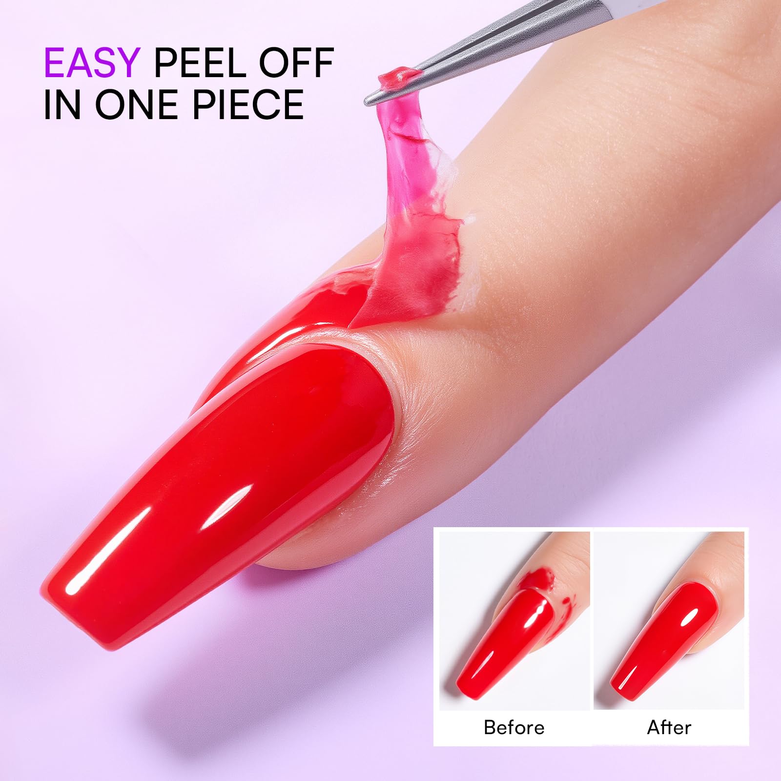 Makartt látex de uñas con secado rápido para empezar la manicura sin esperas.