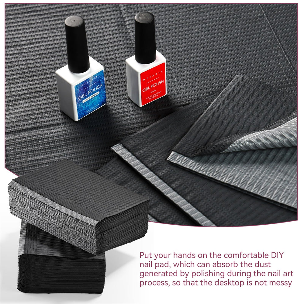 Makartt stain-resistant pad keeps workspace tidy during acrylic or gel work