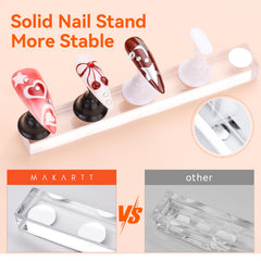 Versatile Makartt nail art stand supports beginners and professionals alike.