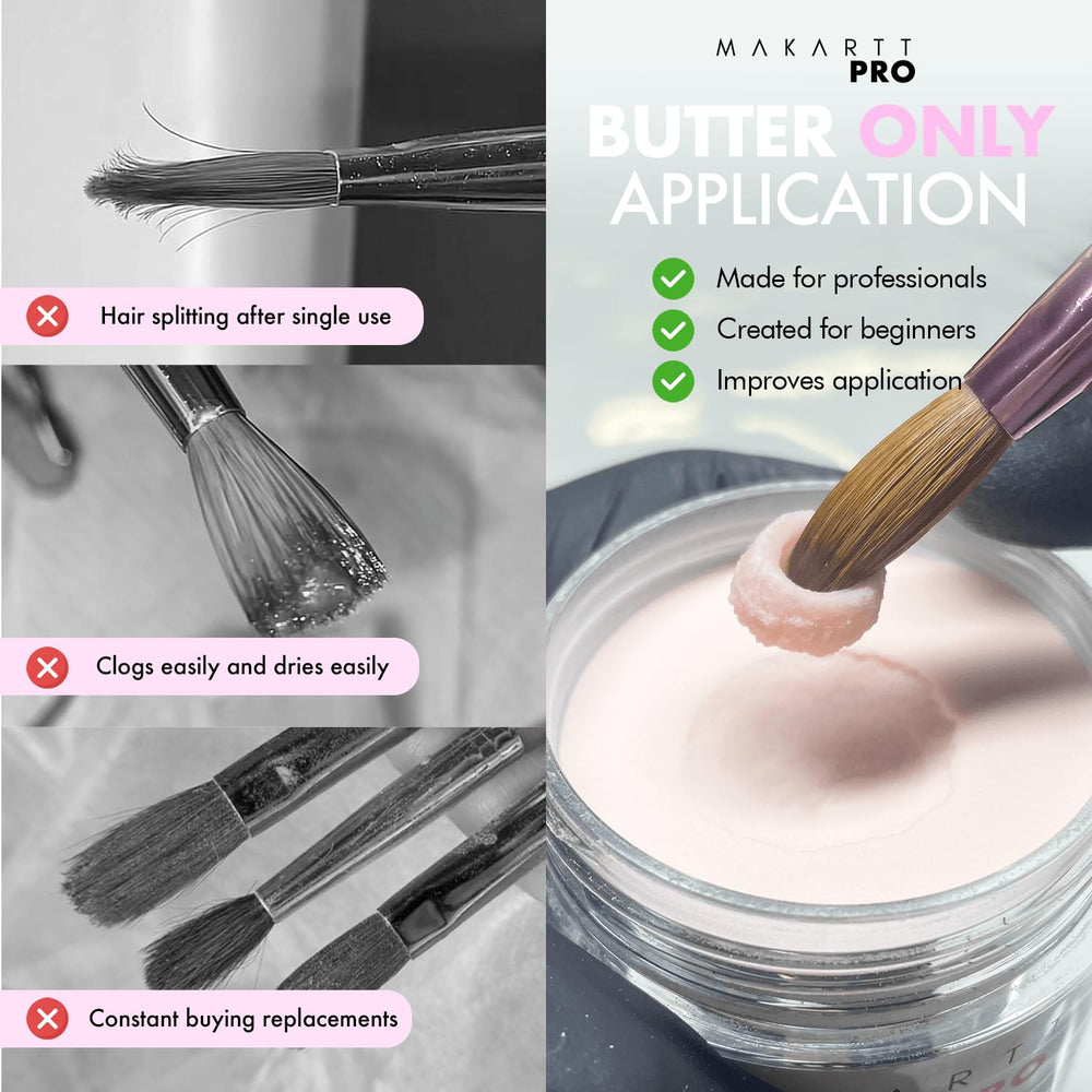 MakarttPro anti-clogging design keeps bristles clean during busy salon sessions.