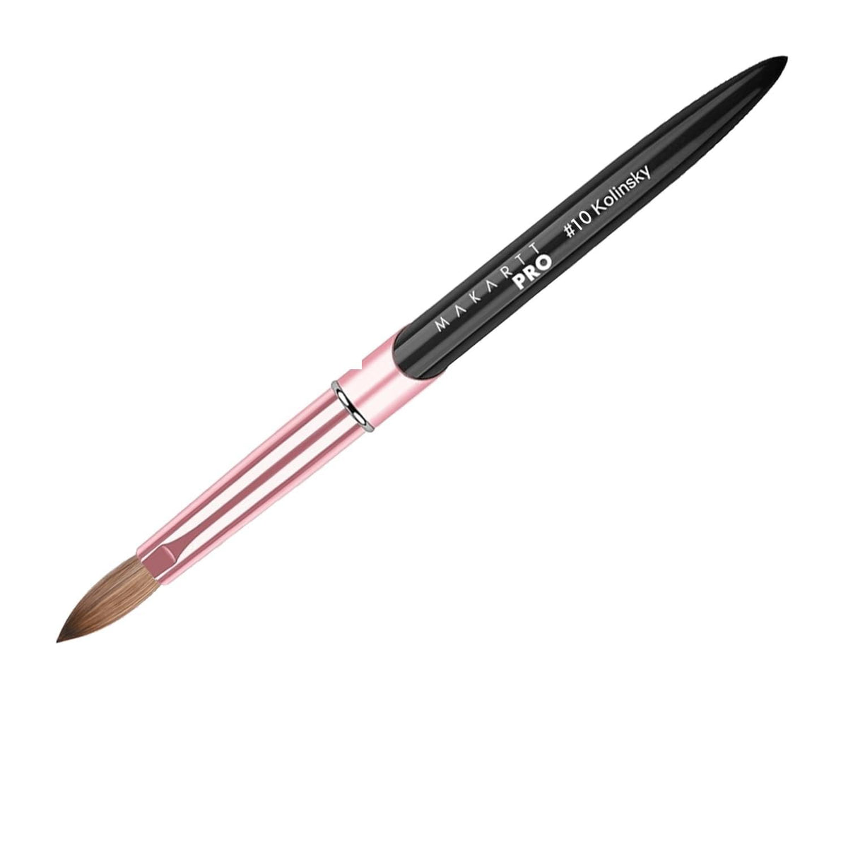 MakarttPro kolinsky brush hair for smooth acrylic application and reliable control.