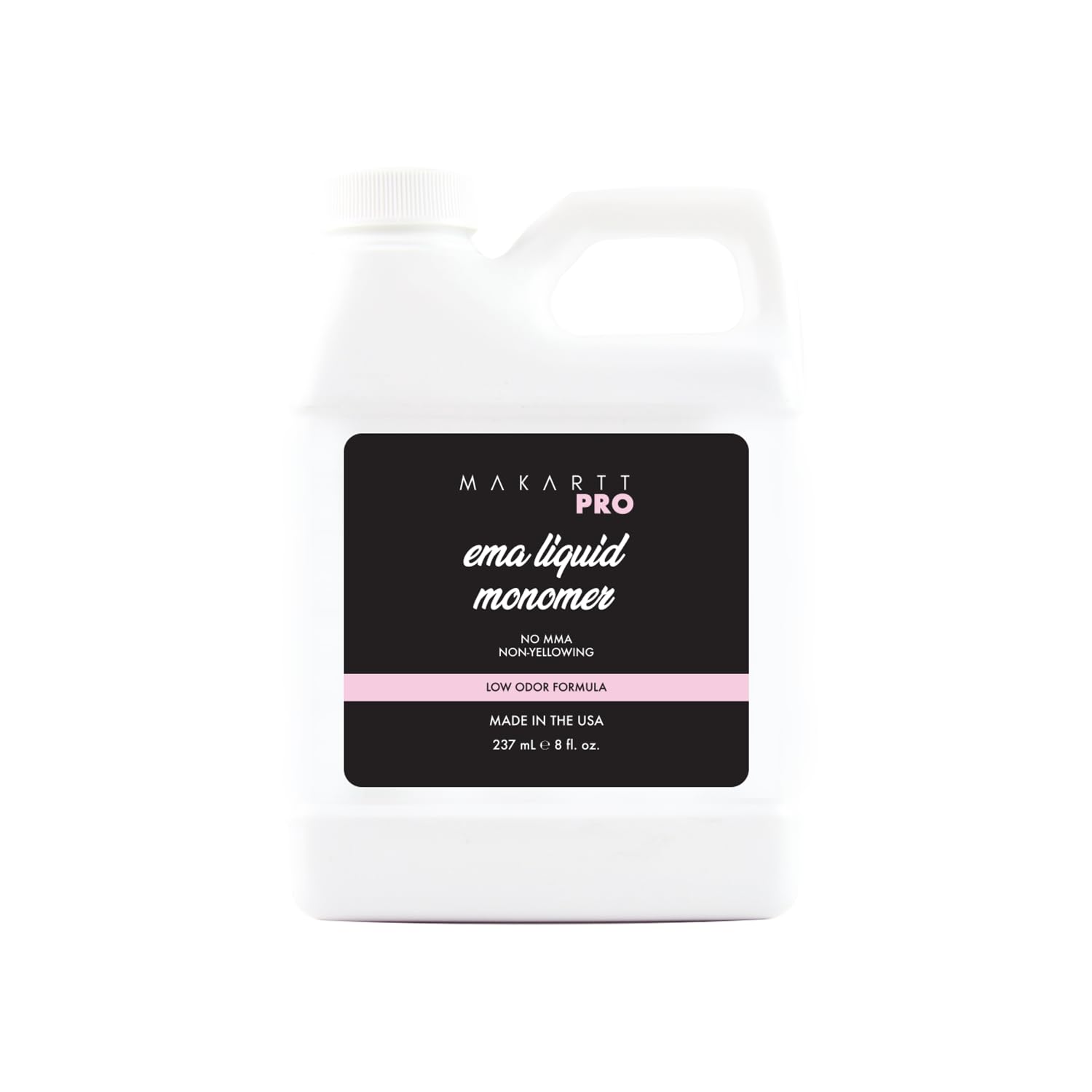 MakarttPro low-odor monomer bottle pour for smoother application.
