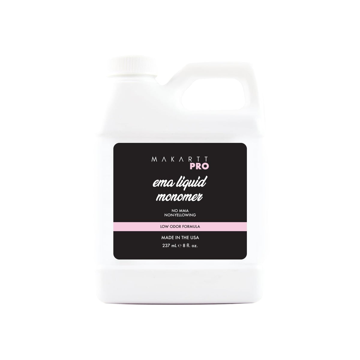 MakarttPro low-odor monomer bottle pour for smoother application.