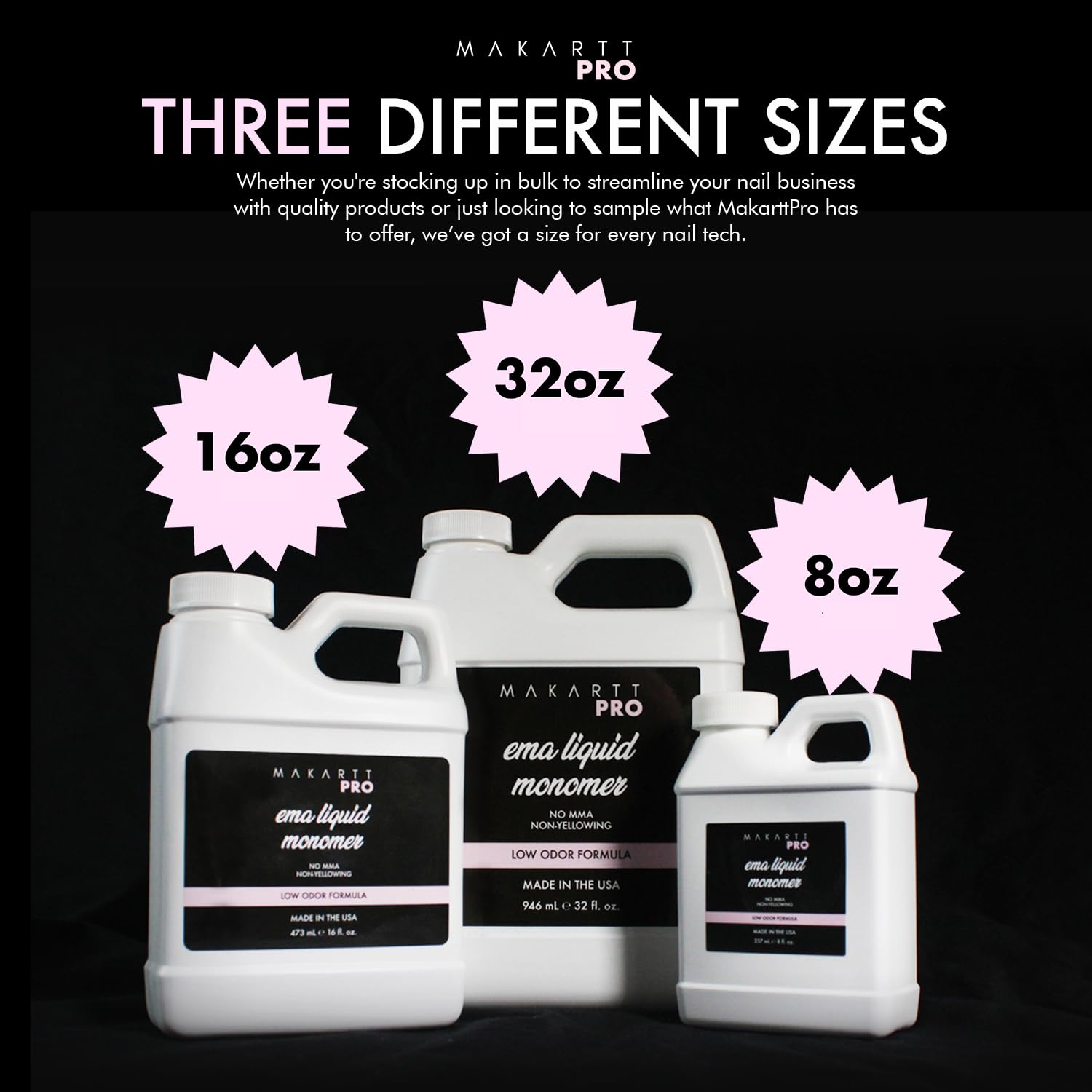 32 oz professional bottle ideal for high-volume nail techs