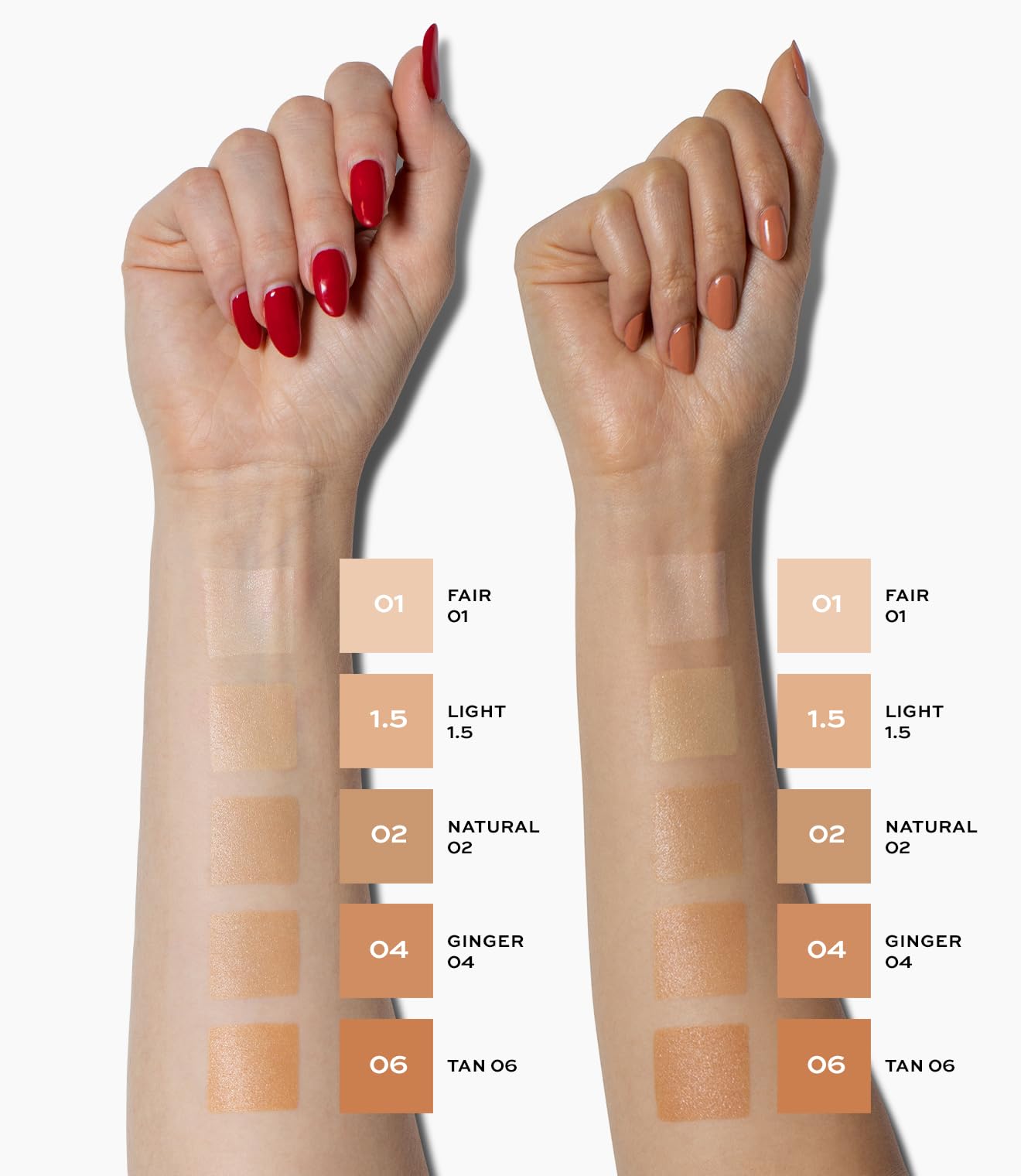 MAKE Diffusion Dew Skin Tint close-up blur pores for a refined complexion
