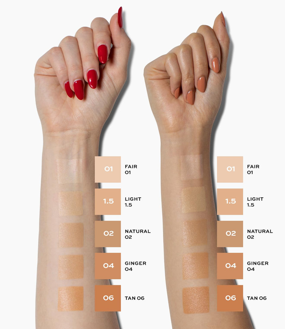 MAKE Diffusion Dew Skin Tint close-up blur pores for a refined complexion