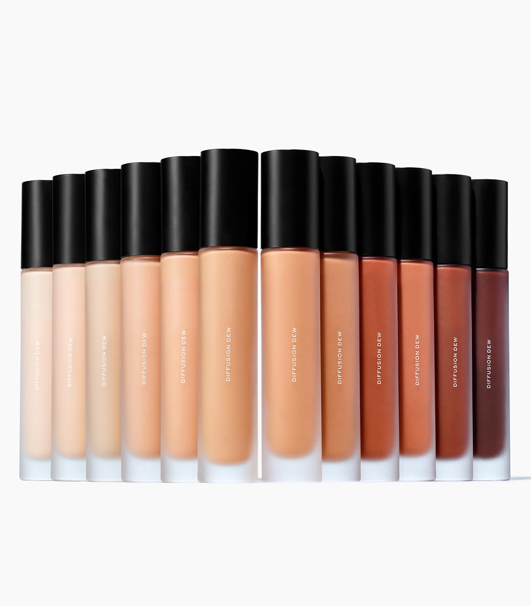 MAKE Diffusion Dew Skin Tint applied for dewy daily wear finish