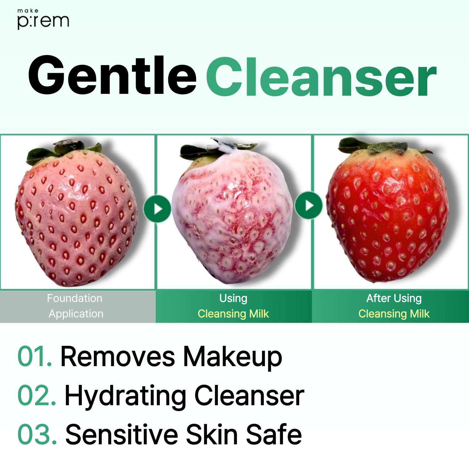 MAKEP-REM Safe Me: etiqueta frontal del producto