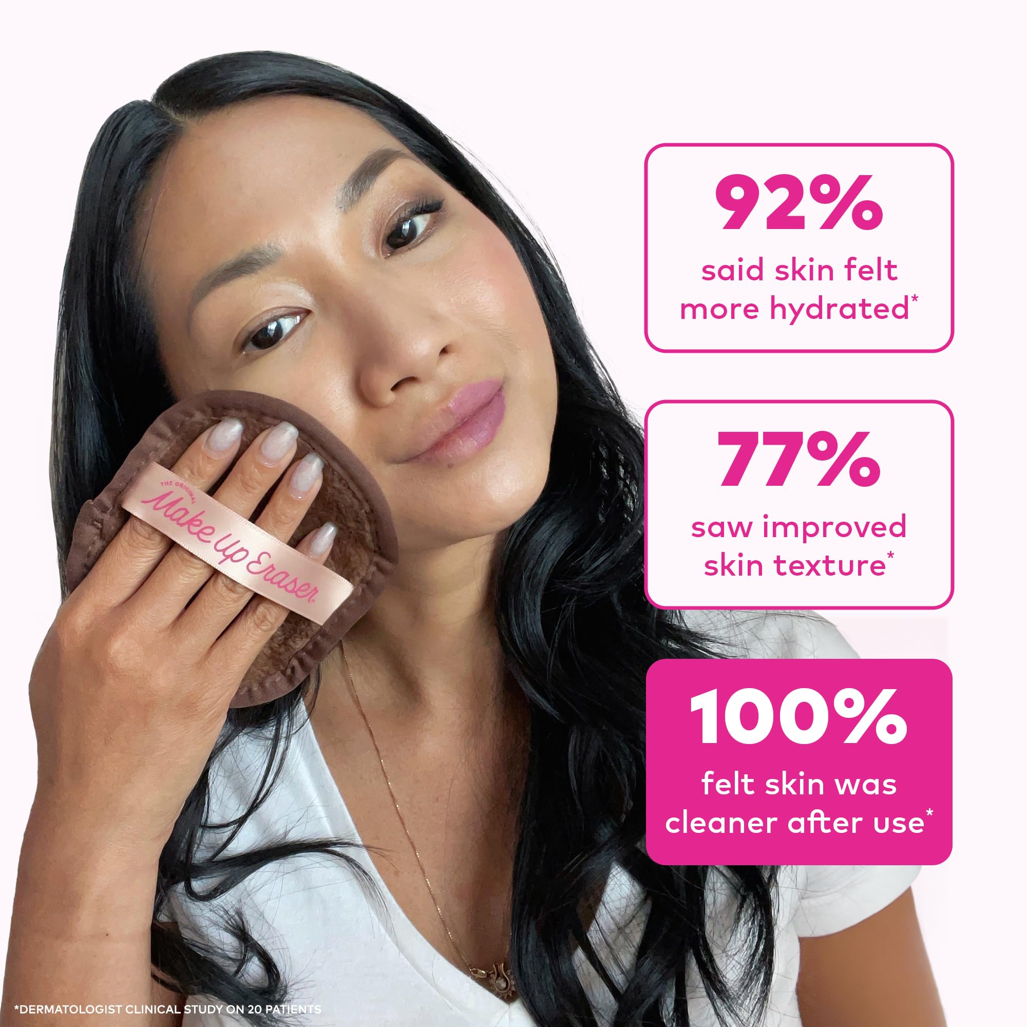 MakeUp Eraser contains no alcohol or fragrance for irritation-free removal.