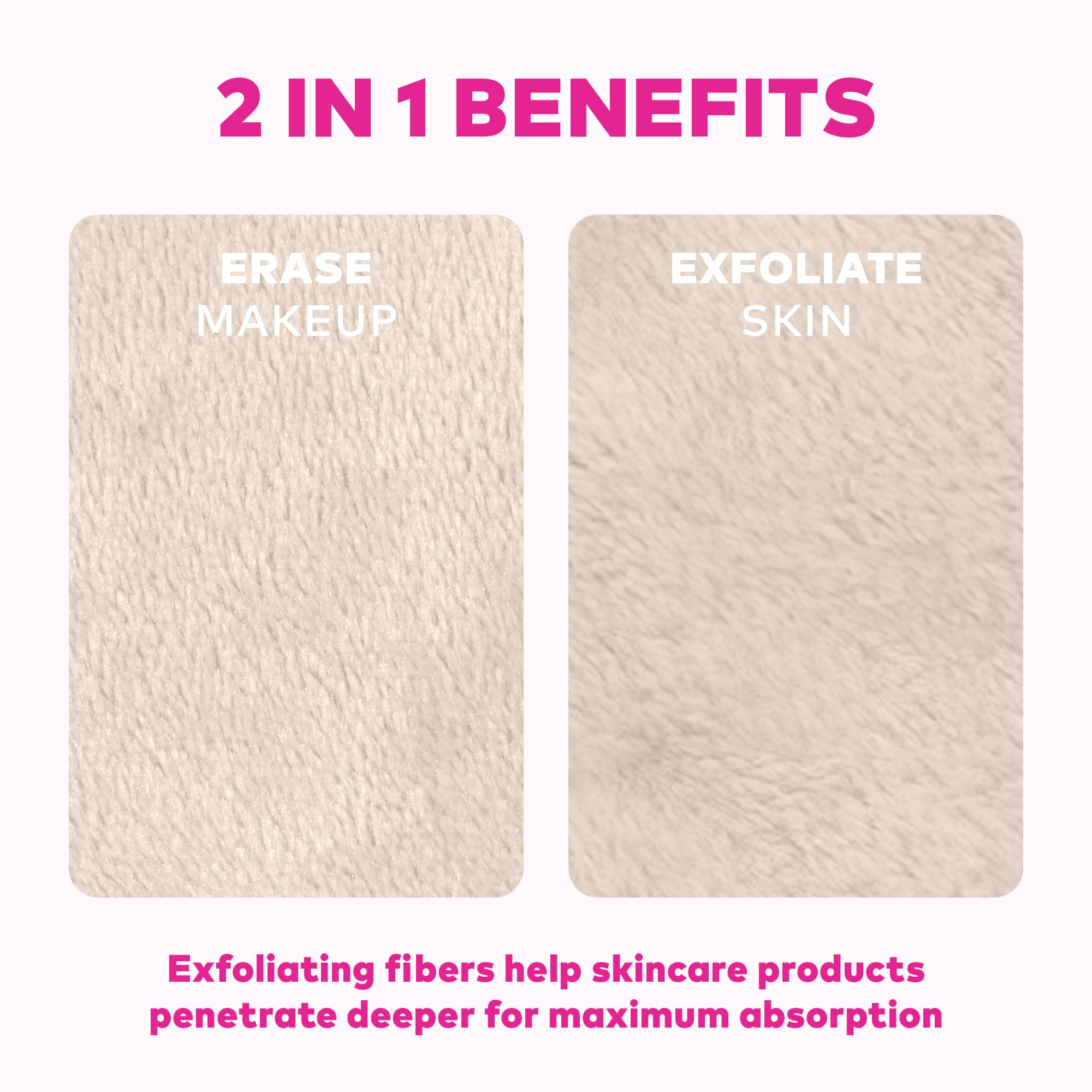 MakeUp Eraser Mini PRO reutilizable y lavable a máquina para reducir residuos