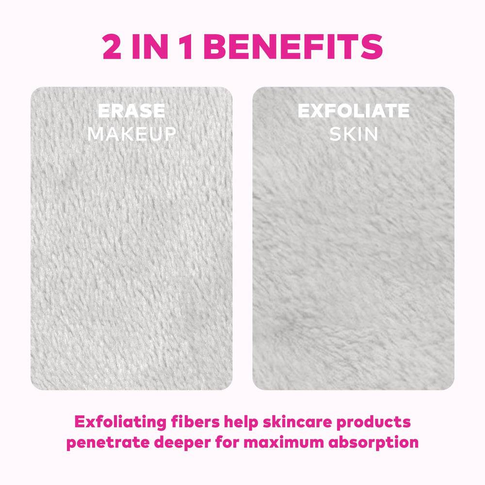 MakeUp Eraser Original set packaging in cool neutrals—stylish, reusable alternative to disposable wipes.