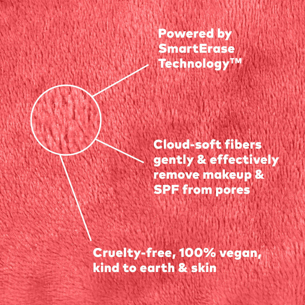 MakeUp Eraser ultra-soft microfiber safe for all skin types