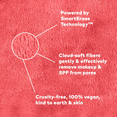 MakeUp Eraser ultra-soft microfiber safe for all skin types