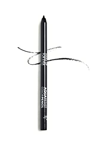 Make Up For Ever Aqua Resist Color Pencil Graphite swatch highlighting ultra-pigmented shade for long wear