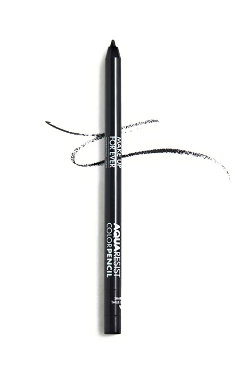 Make Up For Ever Aqua Resist Color Pencil Graphite tip close-up showing precise glide-on color