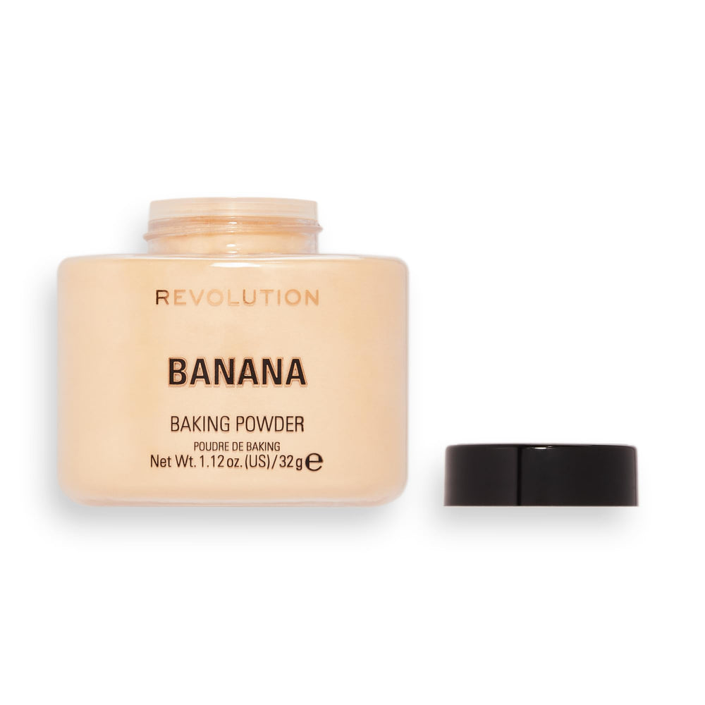 Tono Banana para piel media con maquillaje de Makeup Revolution.