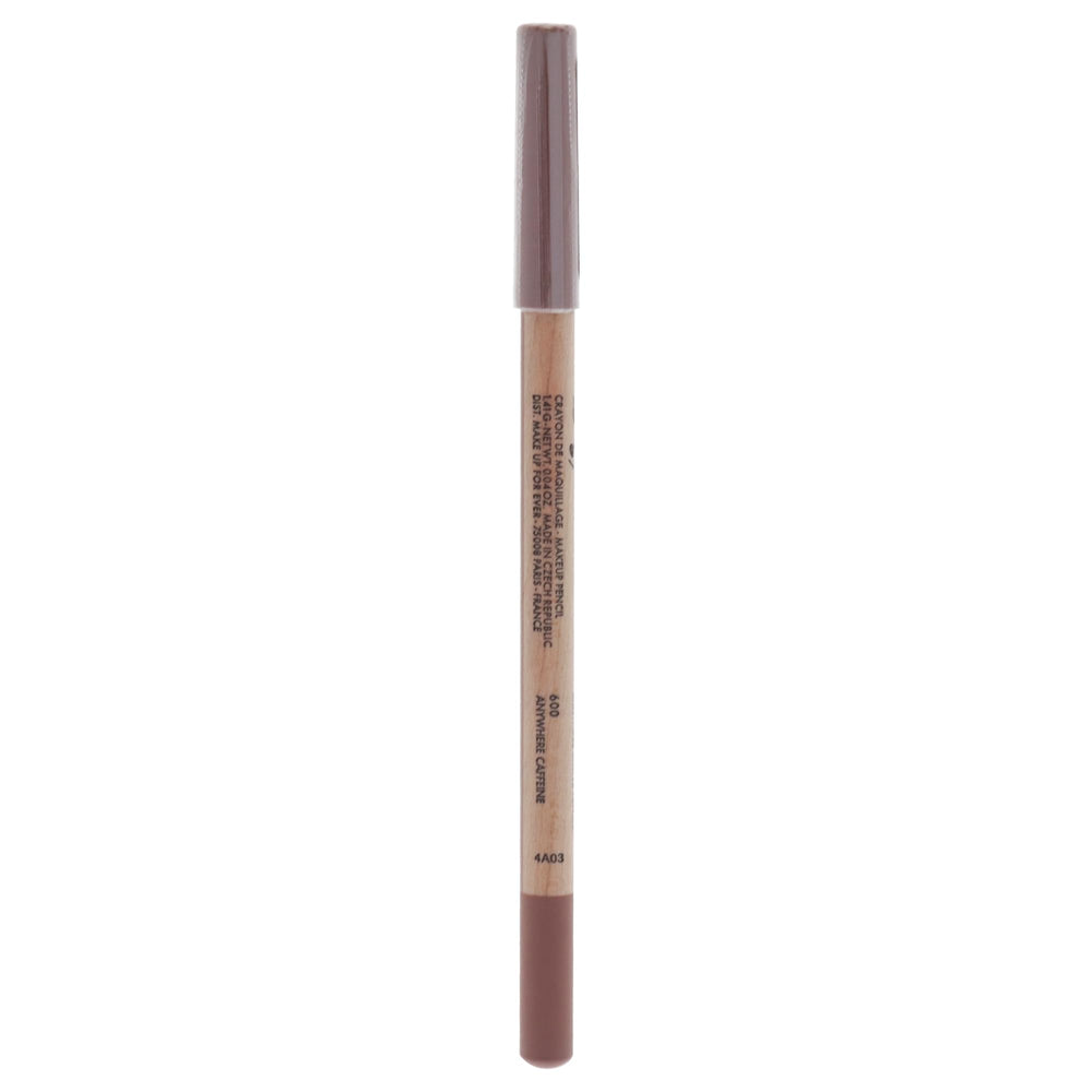 Make Up For Ever Artist Color Pencil 600 packaging closeup highlights sleek design and portability