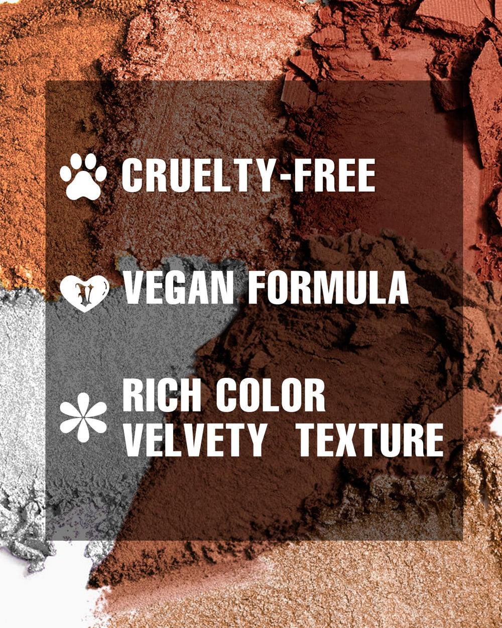 MAKI YIKA Sombras para maquillaje de novia con tonos neutros