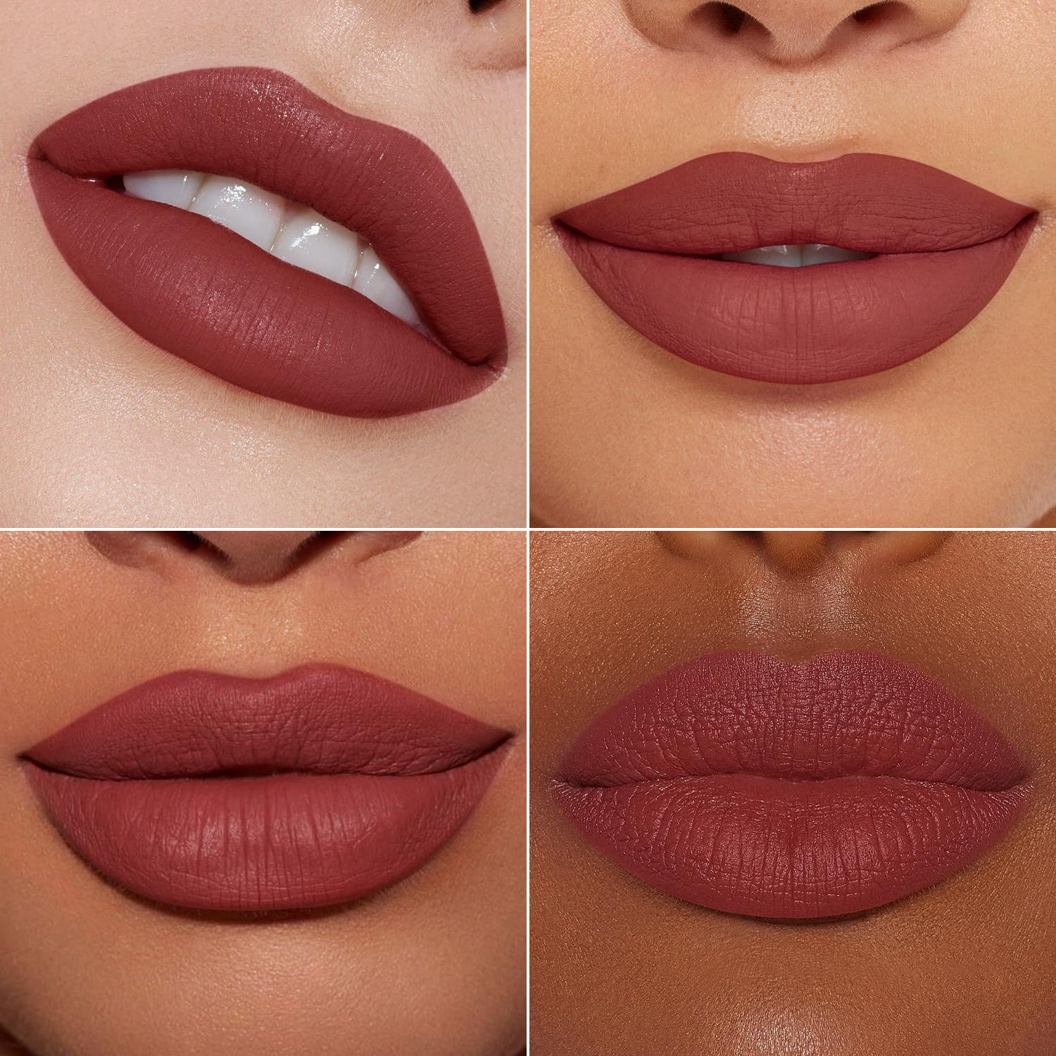 MAKI YIKA aplicación fácil: labial cremoso que seca a mate.