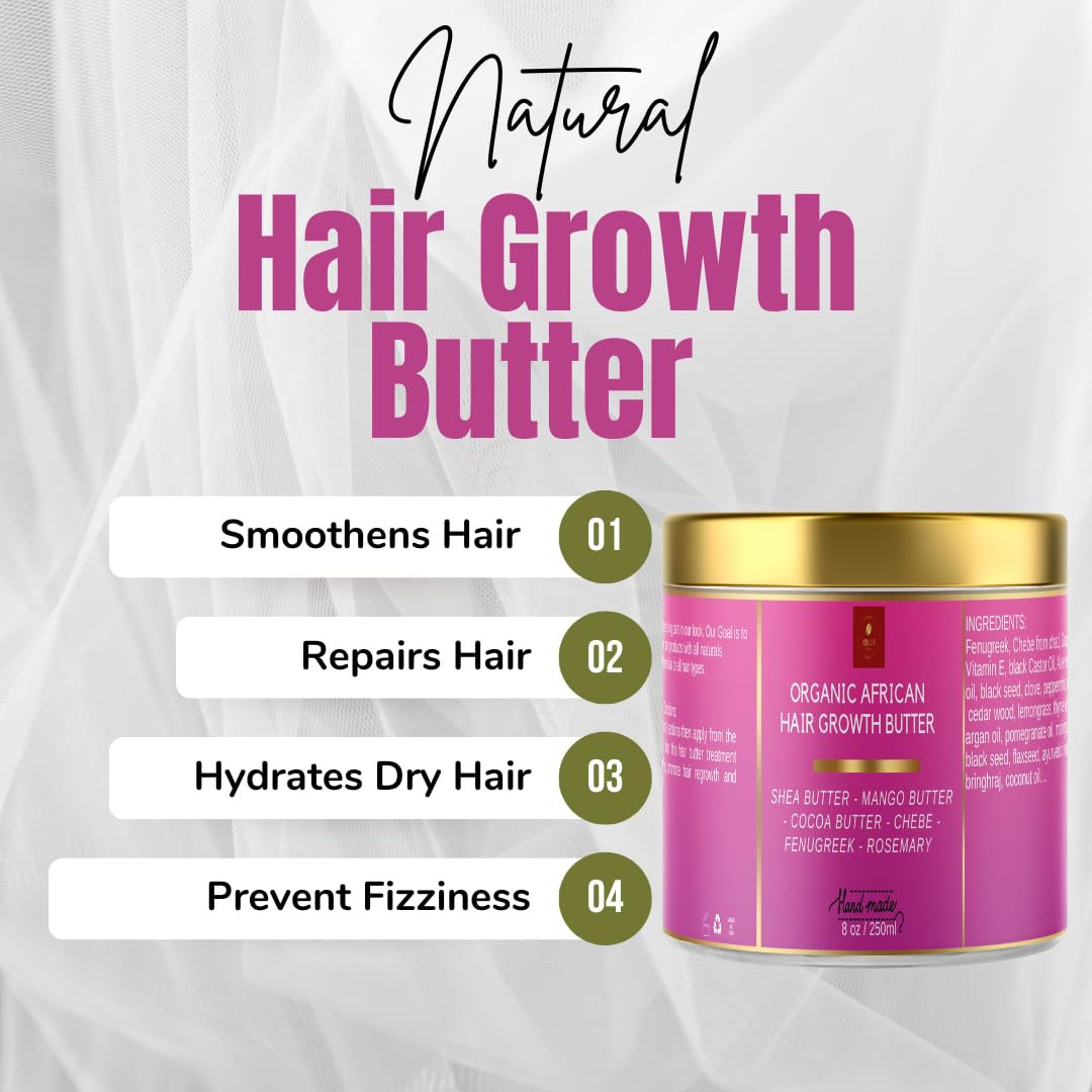 Definición de rizos y control del frizz con Makof Beauty Chebe Butter.