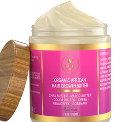 Makof Beauty Chebe Butter envase 8oz, producto compacto para uso diario y transporte.