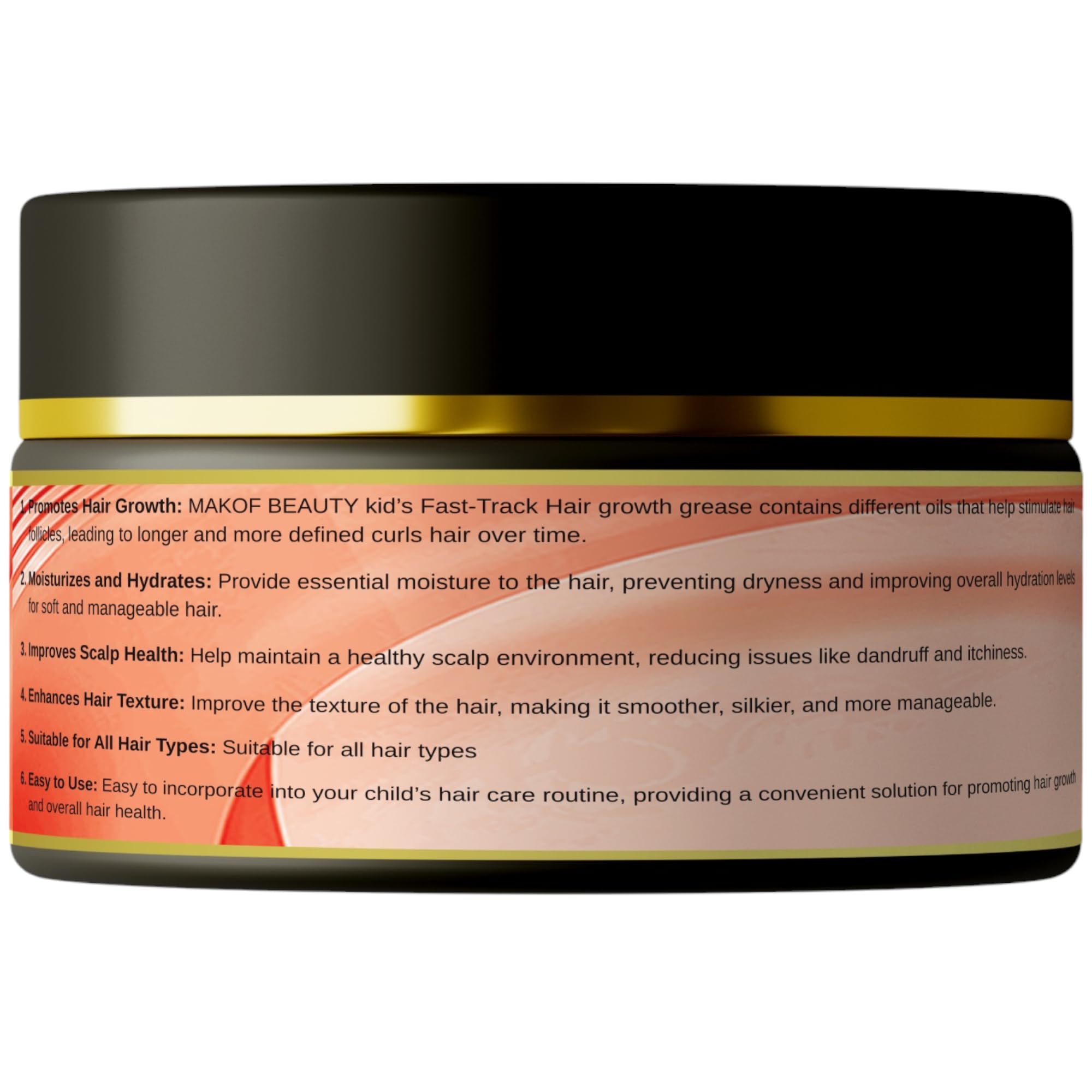 MAKOF BEAUTY textura-suave: pomada suave para uso diario en niños.