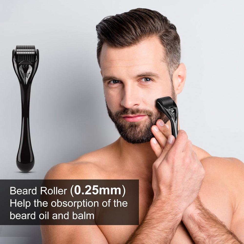 MALE GOD Beard Balm tube ready to soften and condition beard hair.