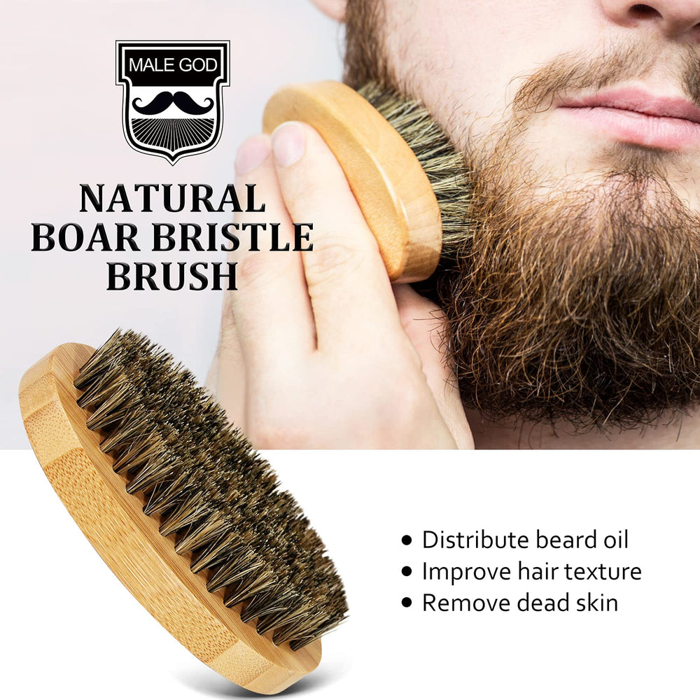 MALE GOD beard comb for detangling and even product distribution