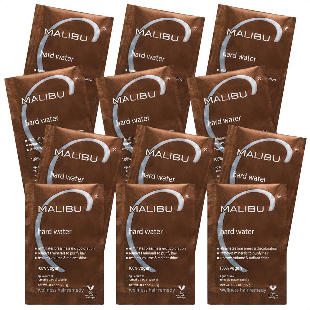 Malibu C Hard Water Wellness Remedy packets for detox and shine