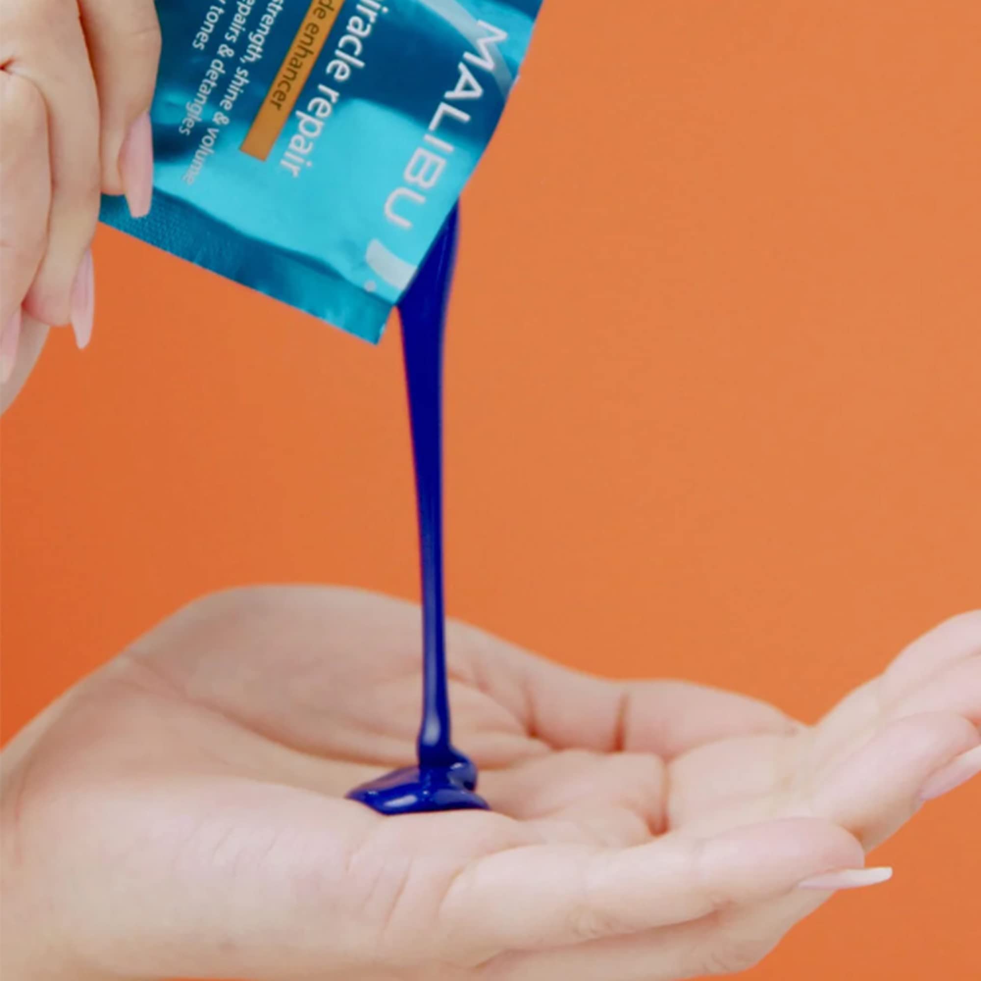 Malibu C Miracle Repair Blonde: tonificador morado con proteína para brillo y neutralizar tonos amarillos