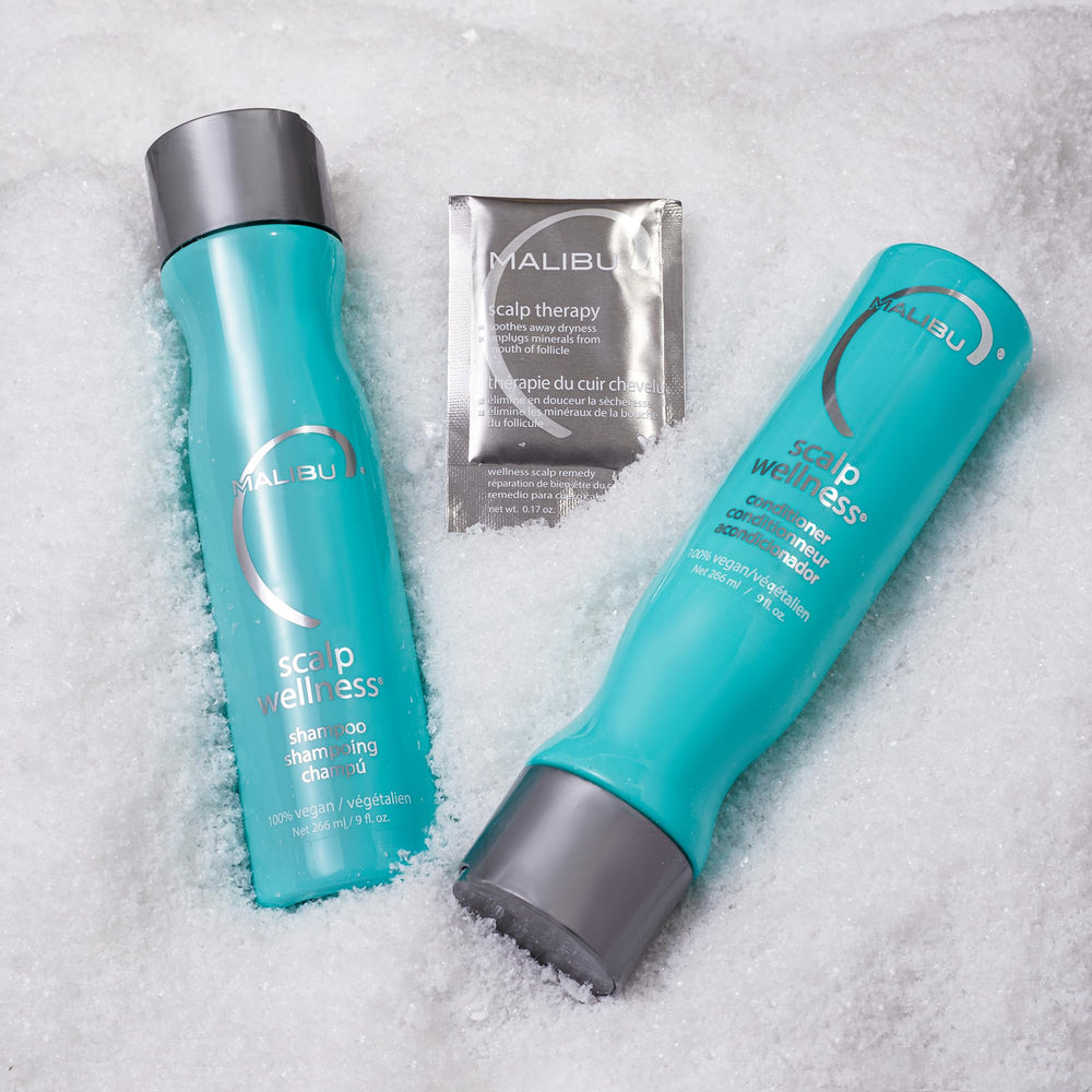 Malibu C Spearmint Menthol infusion conveys cooling cleanse and refreshing sensation