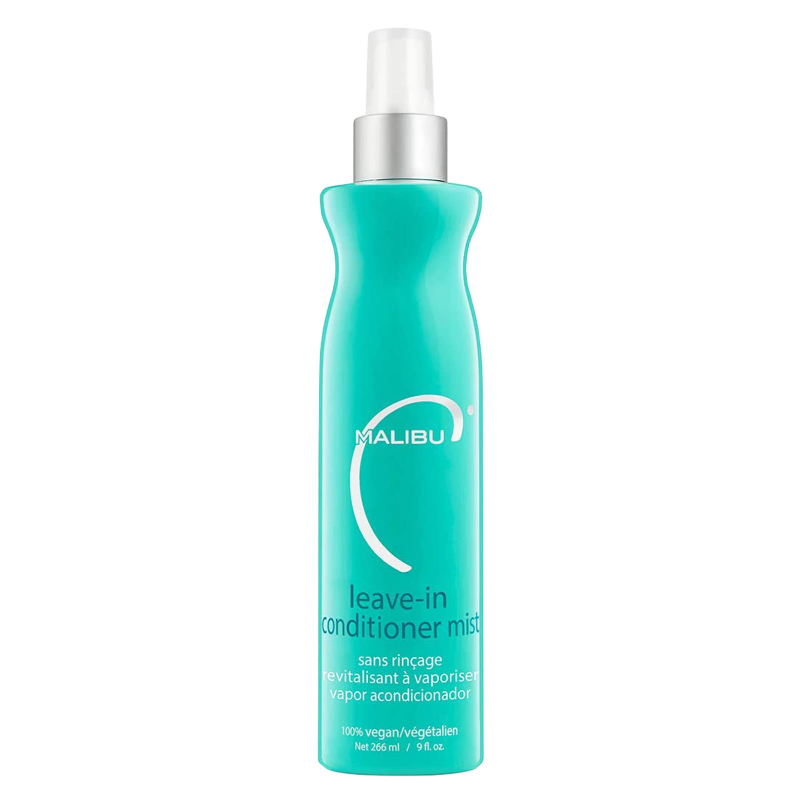 Malibu C spray desenredante para cabello, facilita el peinado diario.