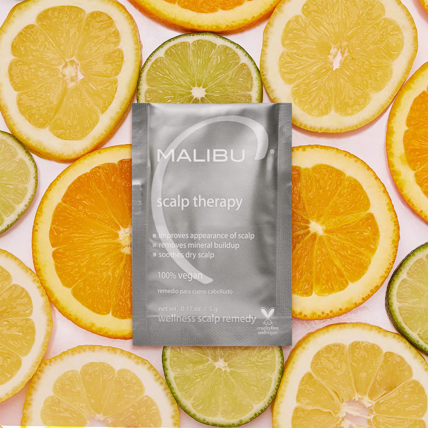 Malibu C-vitamina-C-zinc-gluconato: nutrientes para el cuero cabelludo.